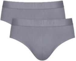 Sloggi C2p Slipi pentru bărbați Gri cu Imprimeuri 2Pack 10226740-7686 (10226740-7686)