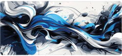 Sharkoon Mouse pad Sharkoon SKILLER SGP35 D6, multicolored gaming size XXL (4044951044849) Mouse pad