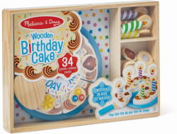 Spin Master Jucarie creativa Spinmaster Set de joaca din lemn Melissa & Doug - Tort aniversar (6074876)