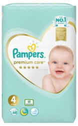Pampers Scutece Premium Care, marimea 4, 9-14 kg, 68 bucati, Pampers