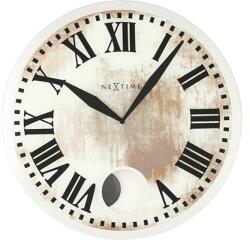 NeXtime Ceas perete NeXtime Alb colorat Ø 43 cm (NE-8162)