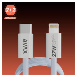 AVAX CB611LB töltőkábel USB-C/LIGHTNING 27W (CB611LB)