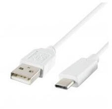 Somogyi Elektronic USBC 1 USB-C töltőkábel, 1m, fehér (USBC 1)