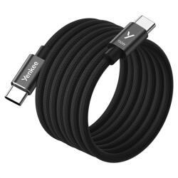 YENKEE YCU MAGNETIC 02 BK USB Type-C adatkábel (YCU MAGNETIC 02 BK)