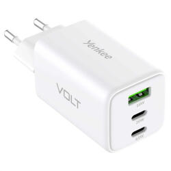 YENKEE YAC G65 PD3.0, QC4.0+, 65W GaN hálózati töltő (YAC G65)