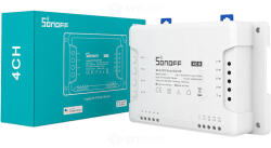 SONOFF Releu Smart Wireless Sonoff 4CHR3, 4 canale, Alexa / Google Home (4CHR3)
