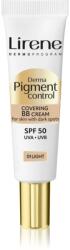 Lirene Derma Pigment Control Covering BB Cream SPF 50 bőrvilágosító BB krém pigmentfoltok ellen árnyalat 01 Light 30 ml