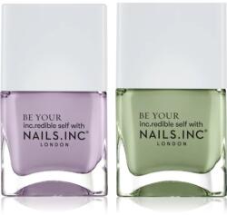 Nails Inc. Nails Inc. Summer Matcha Mood Duo körömlakk szett