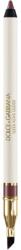 Dolce&Gabbana Classic Sleek Kohl Glider szemceruza ecsettel árnyalat 03 Roaring Burgundy - Deep Warm Red 1.2 g
