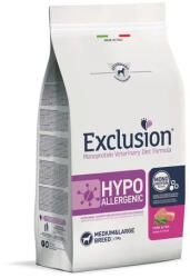 Exclusion Hypoallergenic Pork & Pea Medium/Large kutyatáp 12 kg ingyenes szállítás