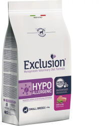 Exclusion HYPOALLERGENIC PORK AND PEA SMALL 7kg - jotap