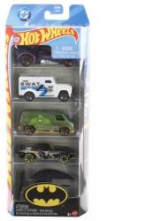 Mattel Hot Wheels: kisautók: Batman 5 Darabos Szett (JLN10)