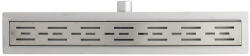 ERMETIQ Classic rozsdamentes zuhanyfolyóka, 400 x 70 mm (VEN-S407A)