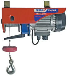 Dedra elektromos csörlő 0, 55kW, 6m/250kg, 12m/125kg (DED-DED7911)
