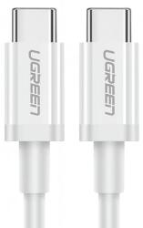 UGREEN Cablu date/incarcare UGREEN US264, USB-C - USB-C, 60W, 0.5m (UGR1118WHT)