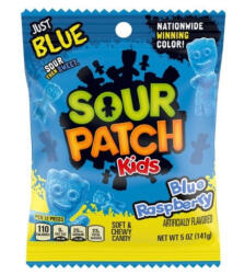 Sour Patch Kids gumicukor 102g Blue Raspberry kék málnás savanyú