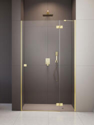 Radaway Essenza 8 Gold DWJ arany zuhanyajtó 130 átlátszó balos