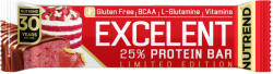 Nutrend Excelent fehérje szelet 85g epertorta Limited Edition gluténmentes