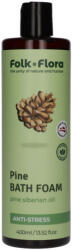 Folk & Flore Folk Flora Pine habfürdő Szibériai fenyő illóolajjal - 400 ml