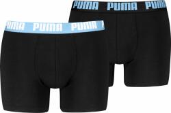 PUMA Férfi boxer nadrág Puma EVERYDAY BASIC BOXER (2-PACK) fekete 938320-35 - L