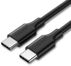 UGREEN Cablu Date si Incarcare USB Type-C la USB Type-C UGREEN US286, 2 m, PD/QC, 60W / 3A, Negru (UGR1153BLK)