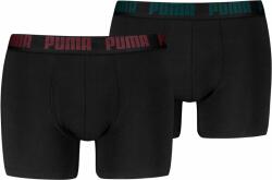 PUMA Férfi boxer nadrág Puma EVERYDAY BASIC BOXER (2-PACK) fekete 938320-33 - XXL