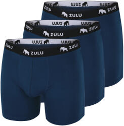 Zulu Bambus 210 6in 3-pack férfi boxer L / kék