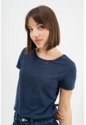 BUDMIL Strasszdíszes póló Női XXL sötétkék (5996408897944)