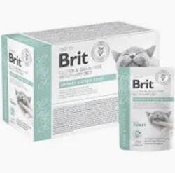 Brit Veterinary Diets Cat GF fillets in Gravy Urinary & Stress Relief 85g