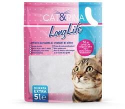  CAT RINA LongLife szilikagél macskaalom 5l - katicapet