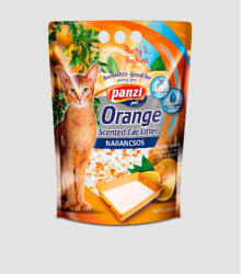 Panzi Silica Cat macskaalom (3, 8 literes) narancs