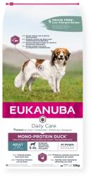 EUKANUBA egyfehérjés száraz kutyatáp, minden fajtájú felnőtt kutyának, kacsahúsos - 12kg