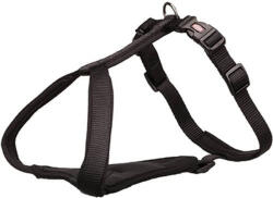 TRIXIE 1998901 Premium Y-hám, XL-XXL: 95-120/25mm, fekete