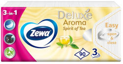 Zewa Papírzsebkendő 3 rétegű 90 db/csomag Zewa Deluxe Spirit of Tea (31000518) - web24