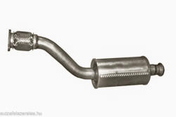 Marix 17-318 kipufogó első cső - NISSAN Primastar, OPEL Vivaro A, RENAULT Trafic II (K17-318ALU)