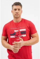 BUDMIL Póló Férfi M piros (5996408907636)