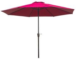  Flippy kerek napernyő, átmérője 2, 70 m, tekerőkaros, piros