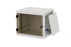 KELine Faliszekrény 6U 600x595mm mély 19" Mély levehető és zárható oldalfalakkal (RUA-06-AS6-CAY-A1) - laptoptrading