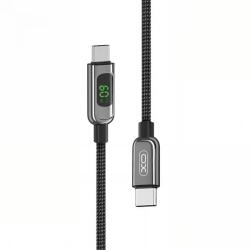 XO Cablu de date XO Design NB-Q203B Display, 60W, 1m (Negru)