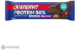 Enervit Fehérjeszelet 50%-os fehérjetartalmú szelet, 40 g (étcsokoládé)
