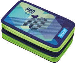 Herlitz Penar echipat Herlitz 50038787, 31 piese 3 fermoare, Motiv green goal (50038787) Penar