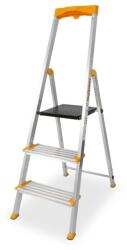 IRIS BEST DRABEST MAX 3 (2+1) Lépcsős Professzionális Alumínium Létra, összecsukható, 150 kg teherbírás