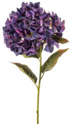 DekorPlaza Élethű XL Hortenzia Művirágág - Lila, 90 Cm 434846