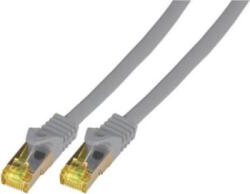 EFB Elektronik Cablu de retea din fibra optica realizat pe cablu brut EFB Elektronik S/FTP Cat. 7 cu mufe cat6A RJ45 LSZH 3m gri (MK7001.3G)
