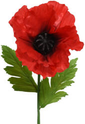 DekorPlaza Élethű Szálas Pipacs 40x40x115 Cm Piros 804986