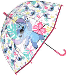 Sun City Disney Lilo és Stitch, A Csillagkutya Island Gyerek Átlátszó Esernyõ 72 cm