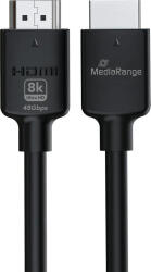 MediaRange Cablu HDMI 2.1 MediaRange 8K negru 2 m (mrcs220)