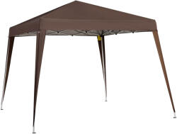 Outsunny Összecsukható Pavilon 2, 4x2, 4m, Kerti Pavilon Acélszerkezettel