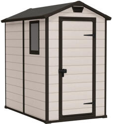 Keter MANOR kert tároló, 4 x 6 bézs, padlóval (610624)