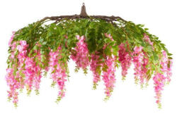 DekorPlaza Élethű Csüngő Rózsaszín Akác 140 Cm A24431_04